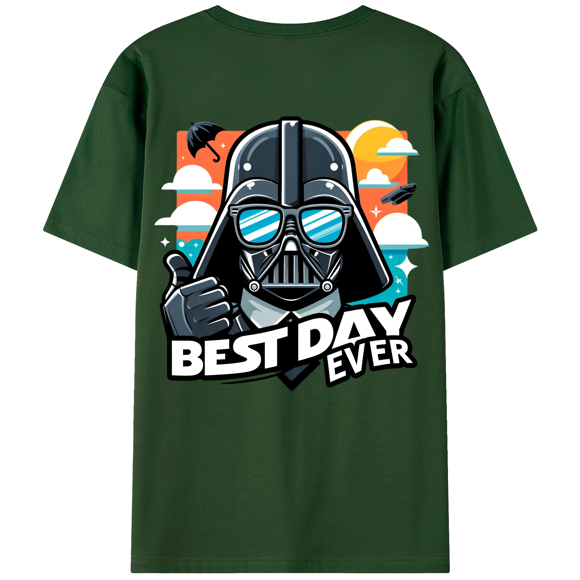 （画像用） スター・ウォーズ Star Wars 綿100％半袖Tシャツ（背面プリント）